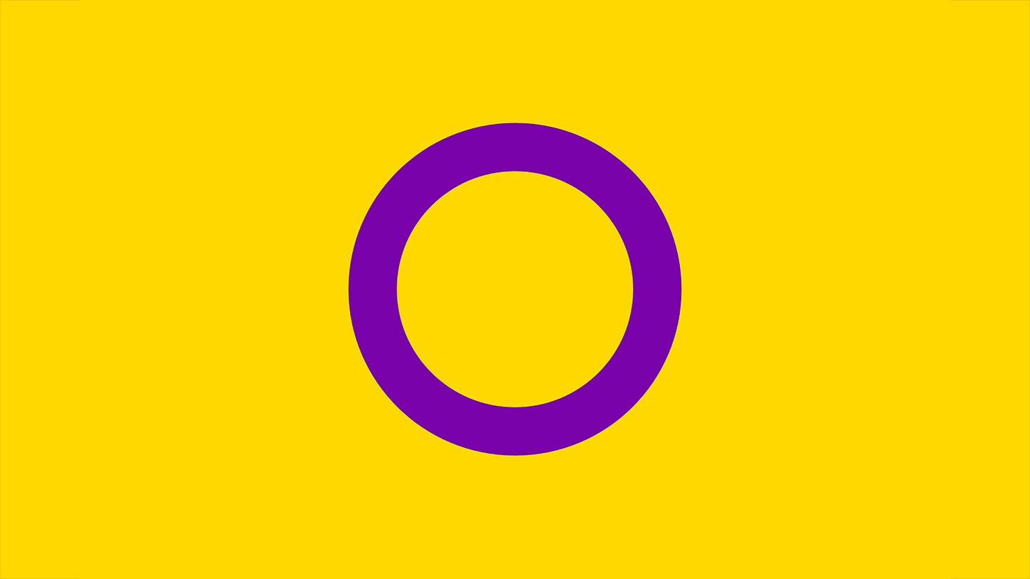 Intersex Pride Flag Playmat 14" x 24"