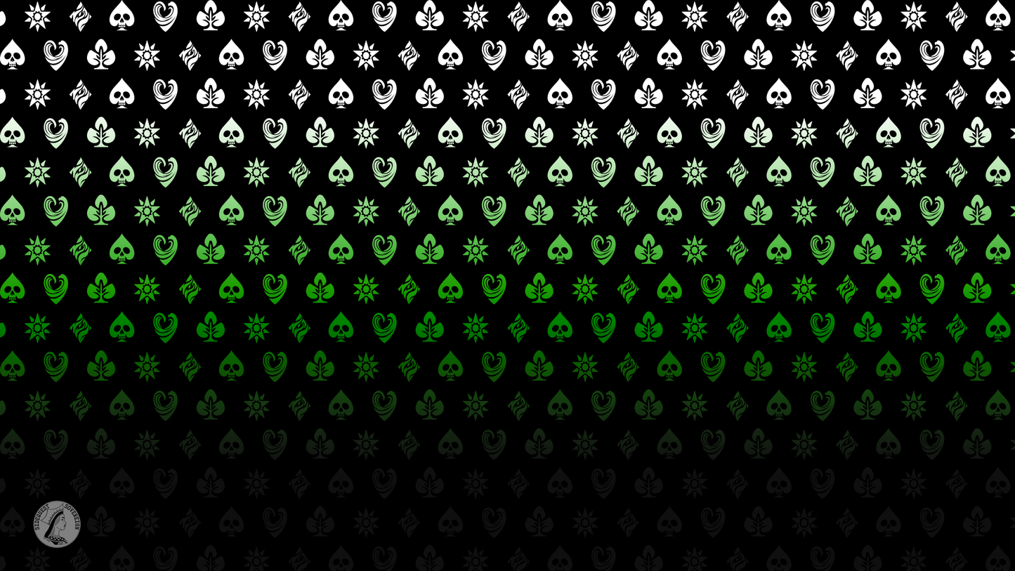 Neutrois Shadow Banner Pride Flag Playmat 14” x 24”