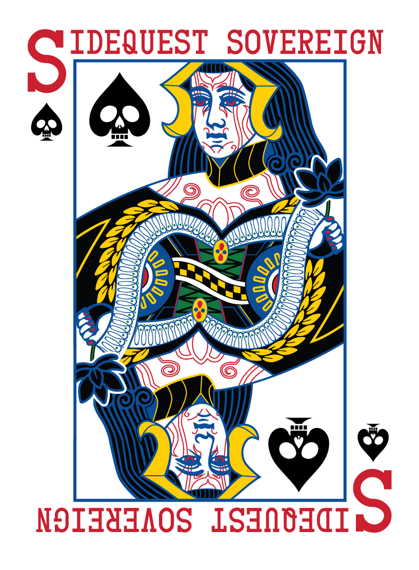 Swamp Queen Sticker 2.5"