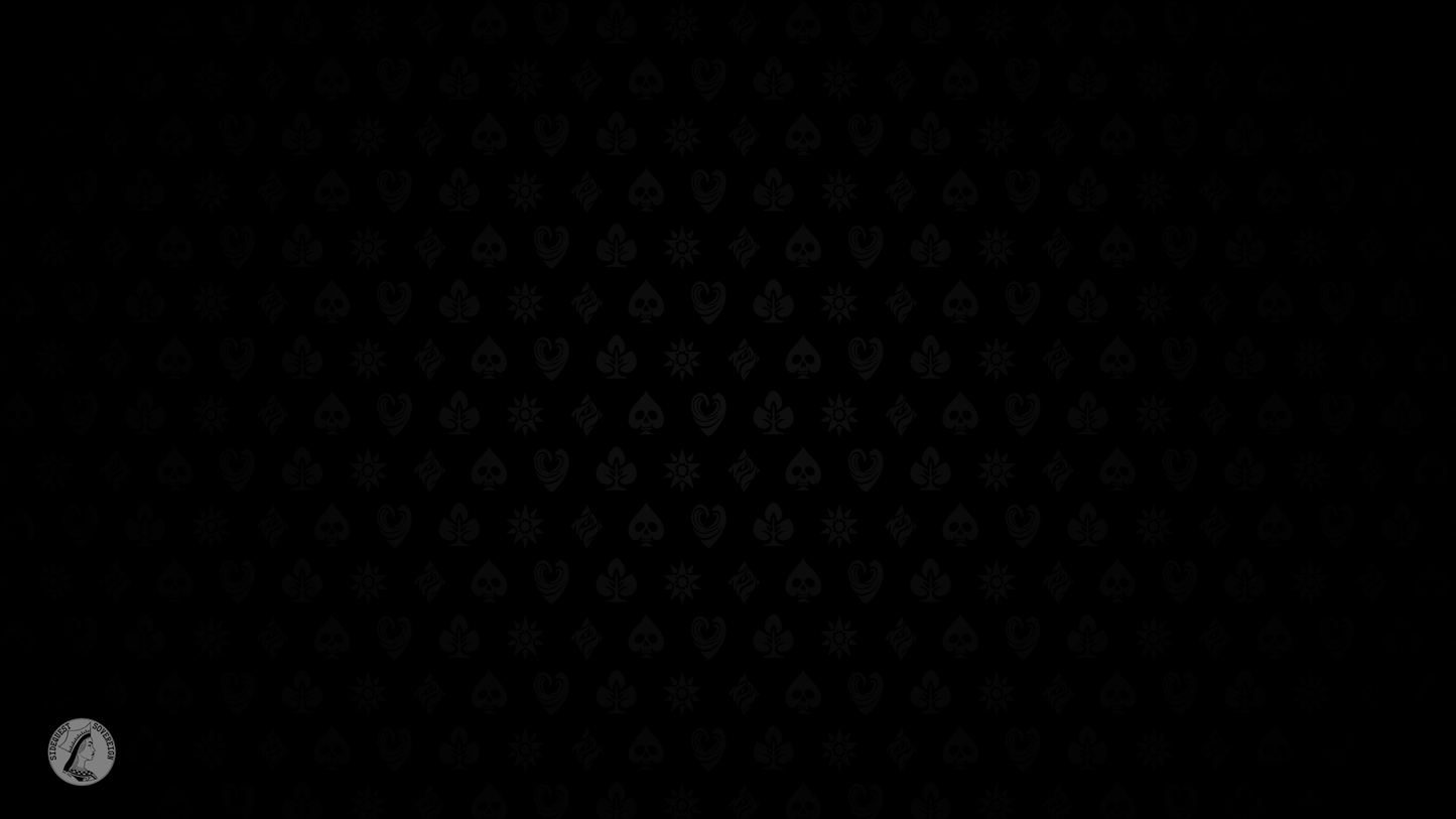 Solid Color Sidequest Shadow Banner Playmat 14" x 24"