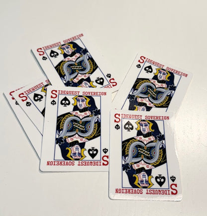 Swamp Queen Sticker 2.5"