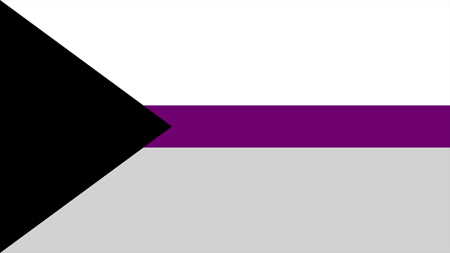 Demisexual Pride Flag Playmat 14” x 24”