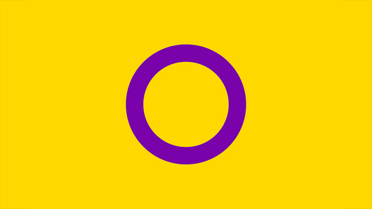 Intersex Pride Flag Playmat 14" x 24"