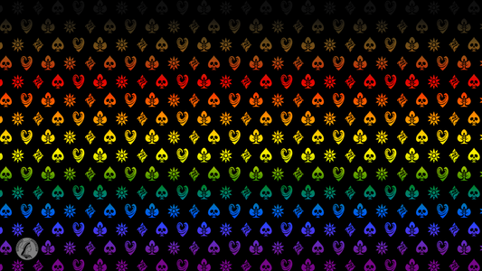 2017 Philadelphia Shadow Banner Pride Flag Playmat 14" x 24"
